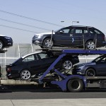 transportation of new cars by truck